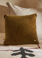Ferm Living Corduroy Cushion - Golden Olive