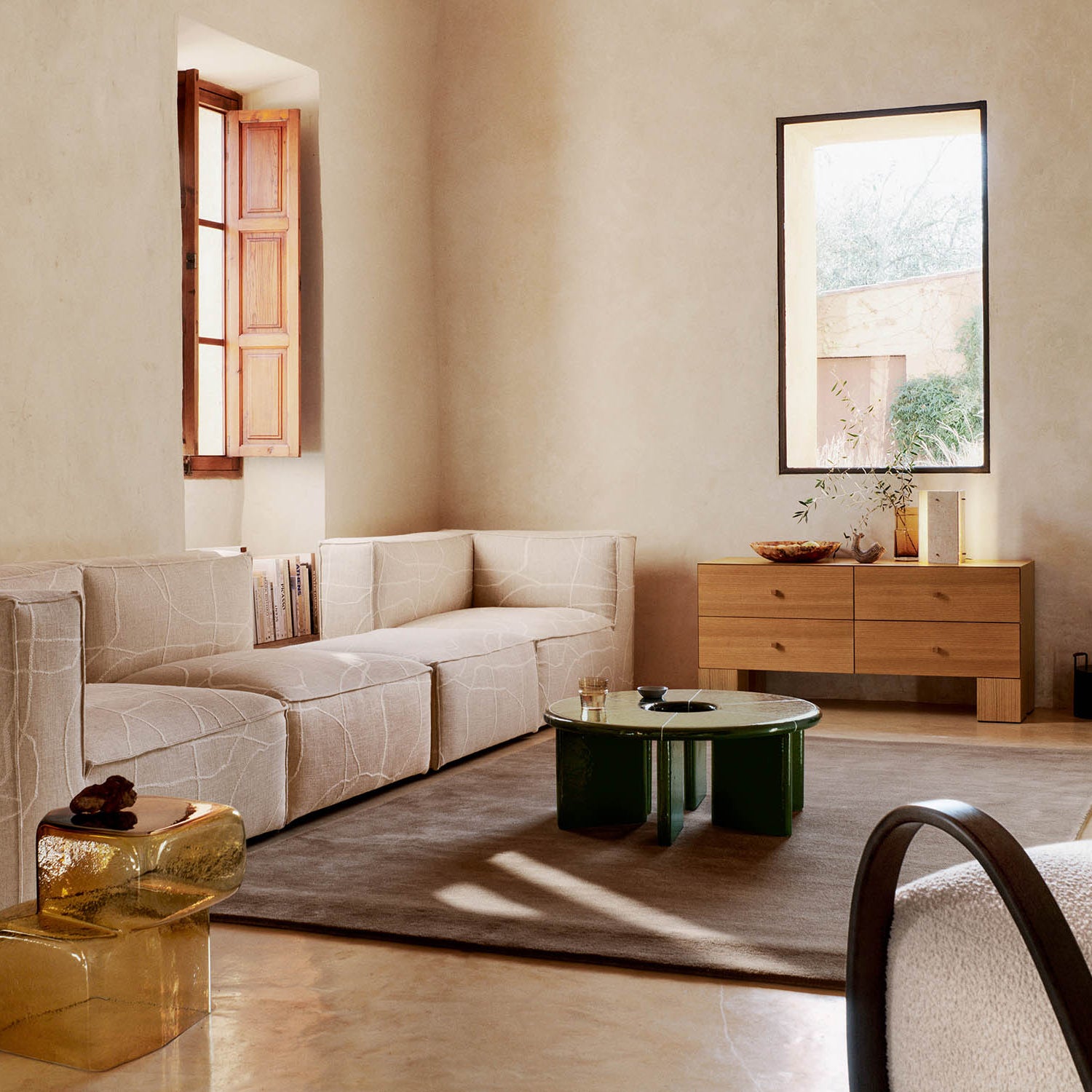 Ferm Deya Coffee Table - Dark Green