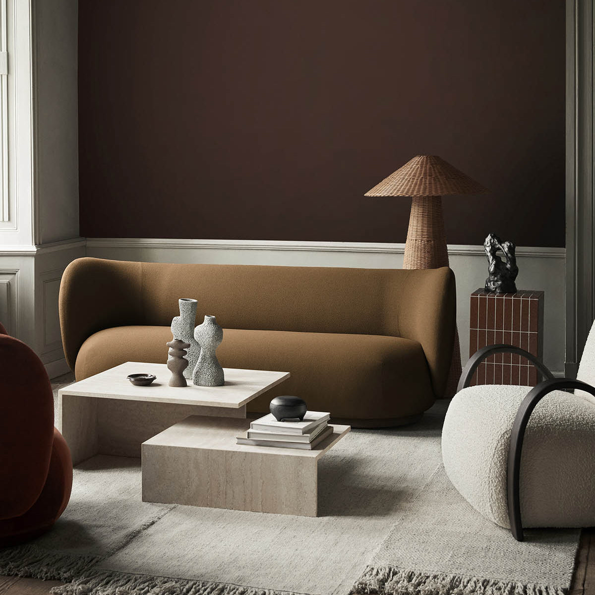 Ferm Living Distinct Grande Duo Table