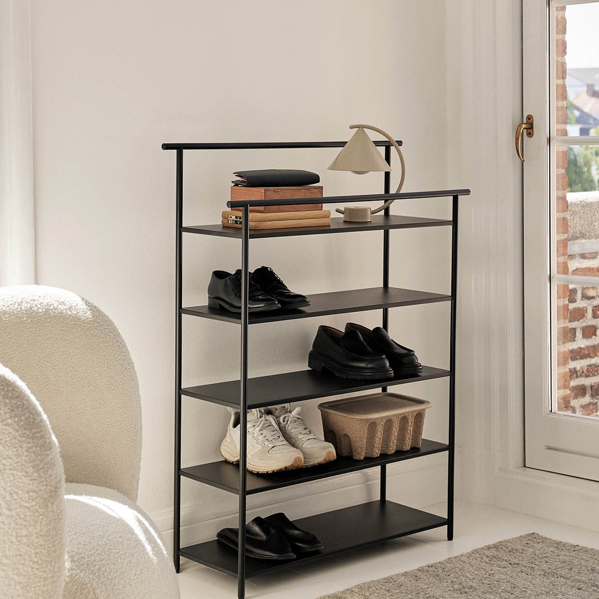 Ferm Living Dora Rack Black