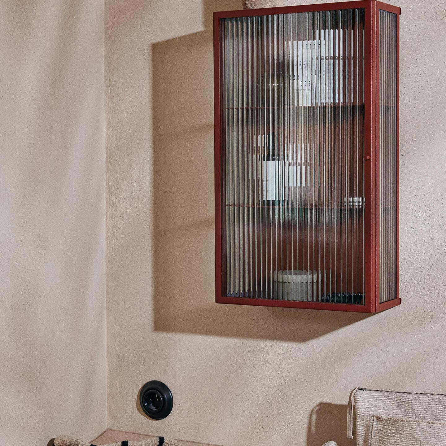 Ferm Living Haze Cabinet Oxide Red