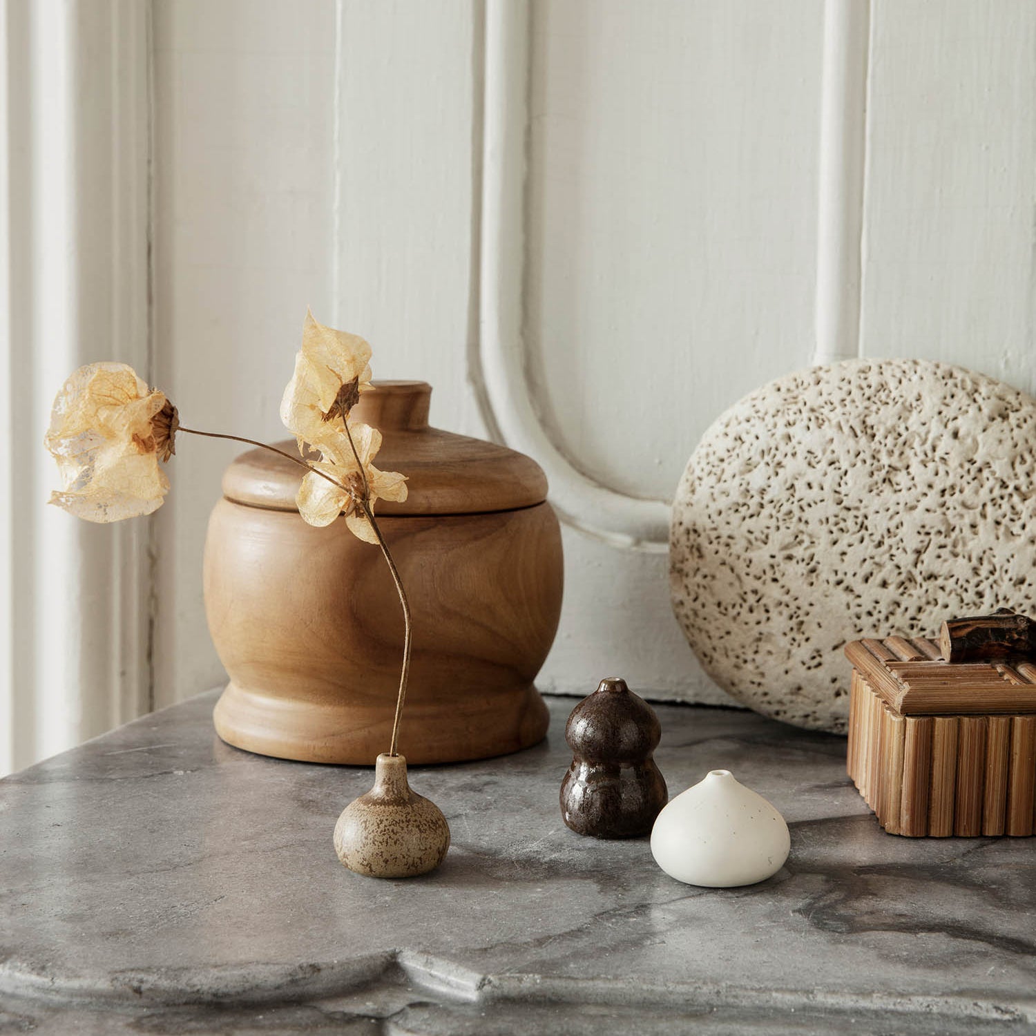 Ferm Living Komo Mini Vases Set of 3 - Multi