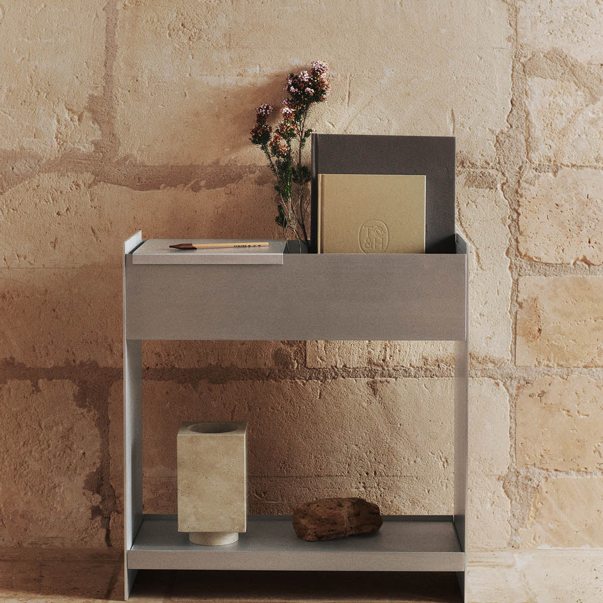 Ferm Living Lager Plant Box with Shelf