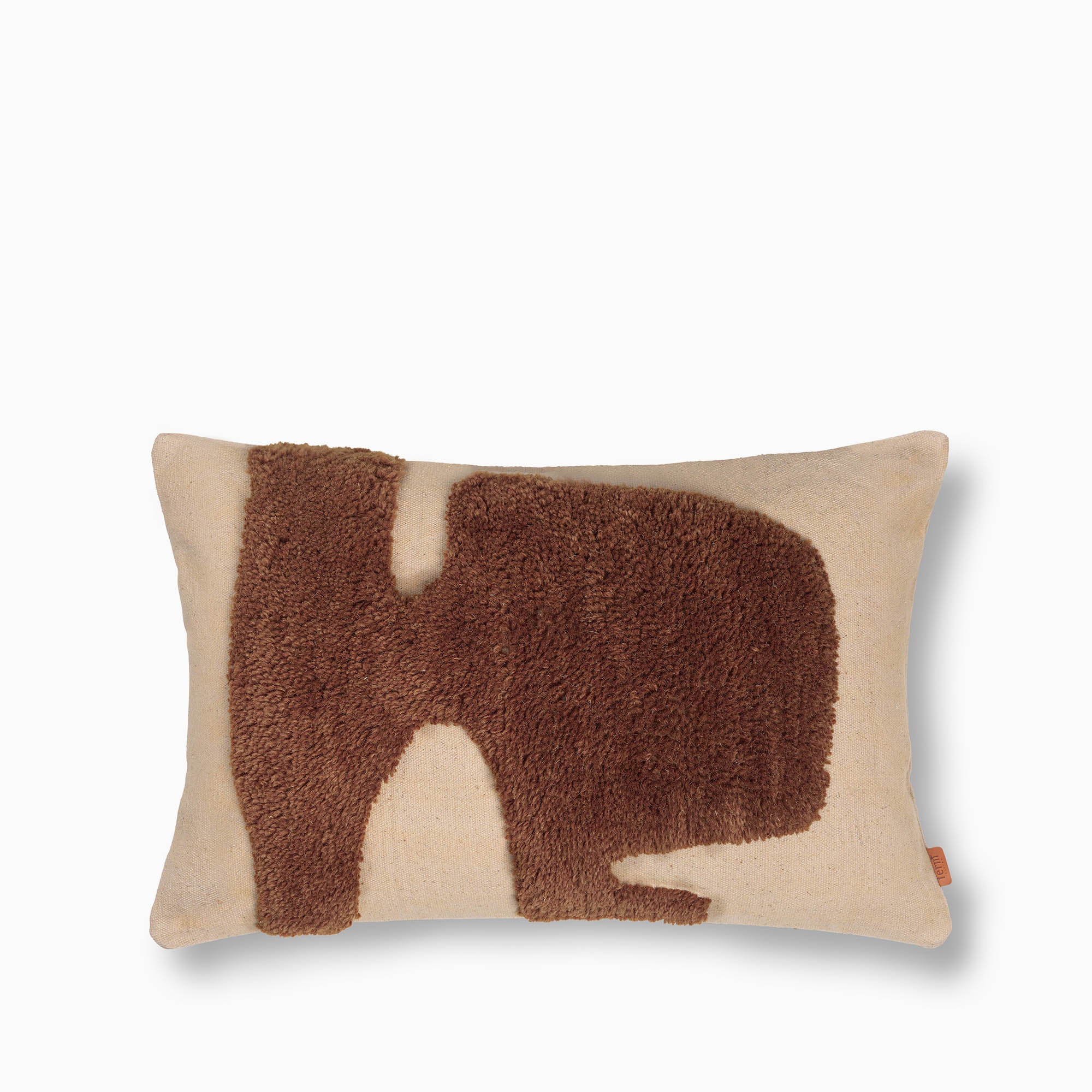 Ferm Living Lay Cushion - Rectangular Sand Sugar Kelp
