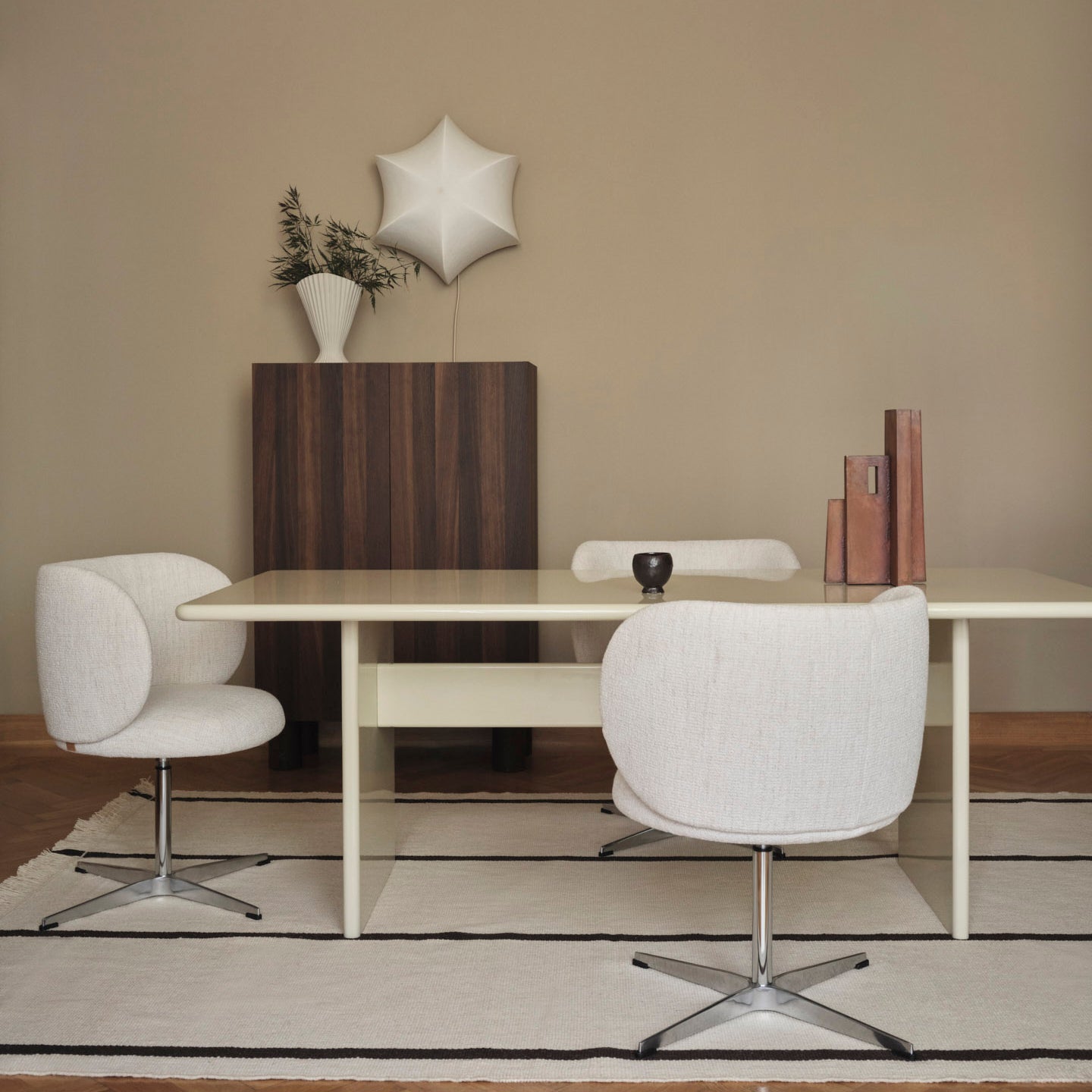 Ferm Living Rink Dining Table Eggshell
