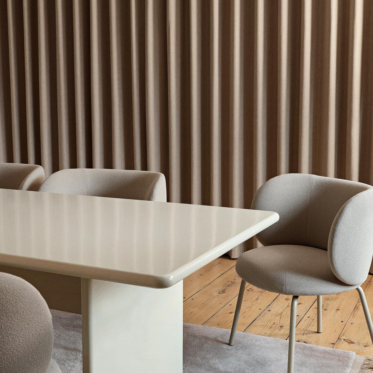 Ferm Living Rink Dining Table Eggshell