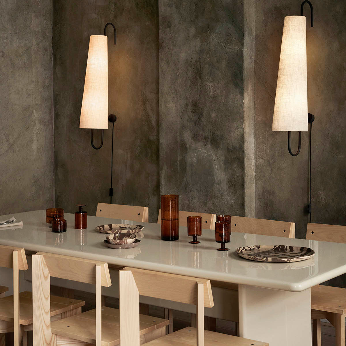 Ferm Living Rink Dining Table Eggshell