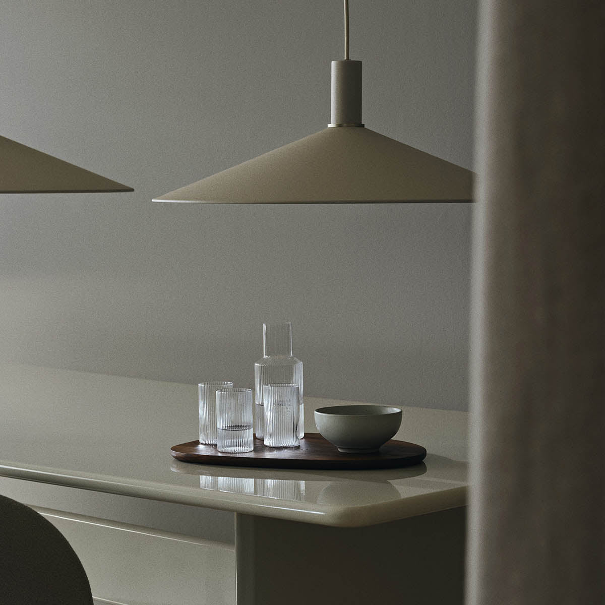 Ferm Living Rink Dining Table Tea Green