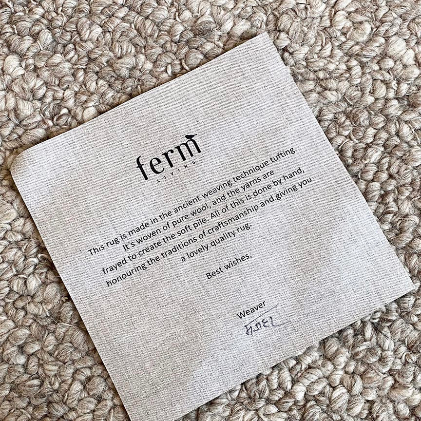 Ferm Living Shade Loop Rug