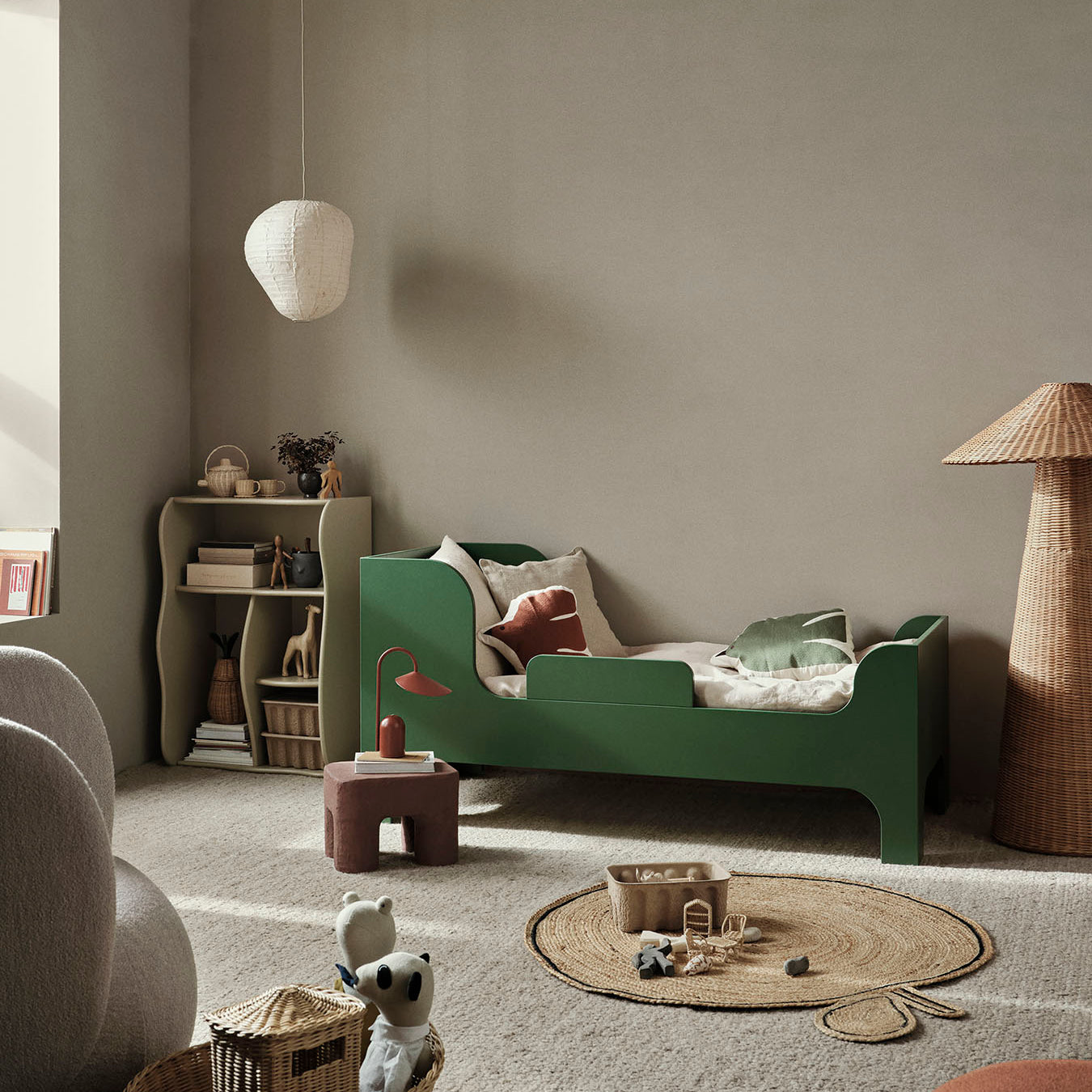 Ferm Living Sill Junior Bed Verdant Green