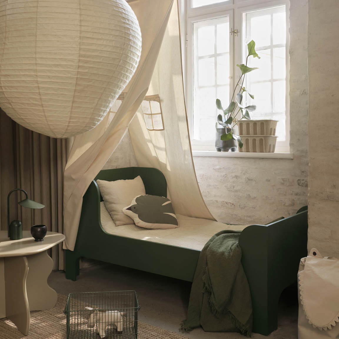 Ferm Living Sill Junior Bed Verdant Green