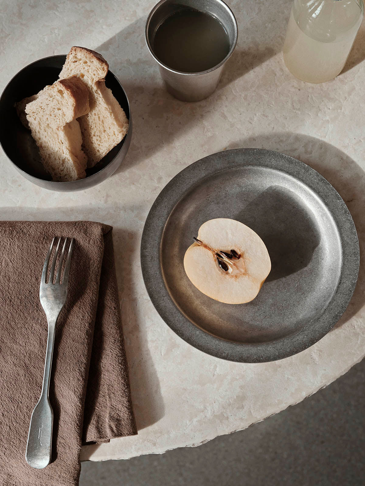 Ferm Living Tumbled Bowl Stainless Steel