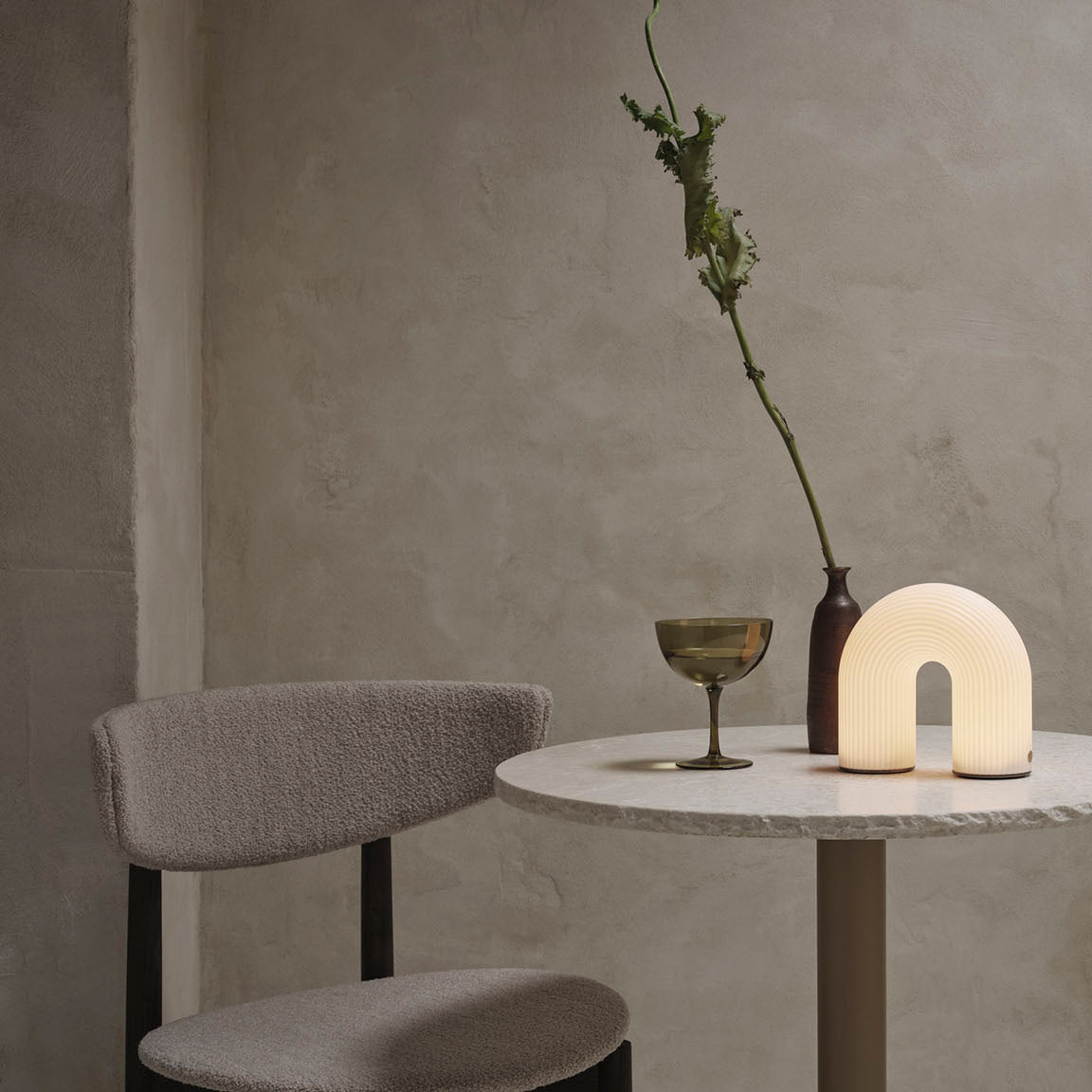 Ferm Living Vuelta Portable Lamp - White