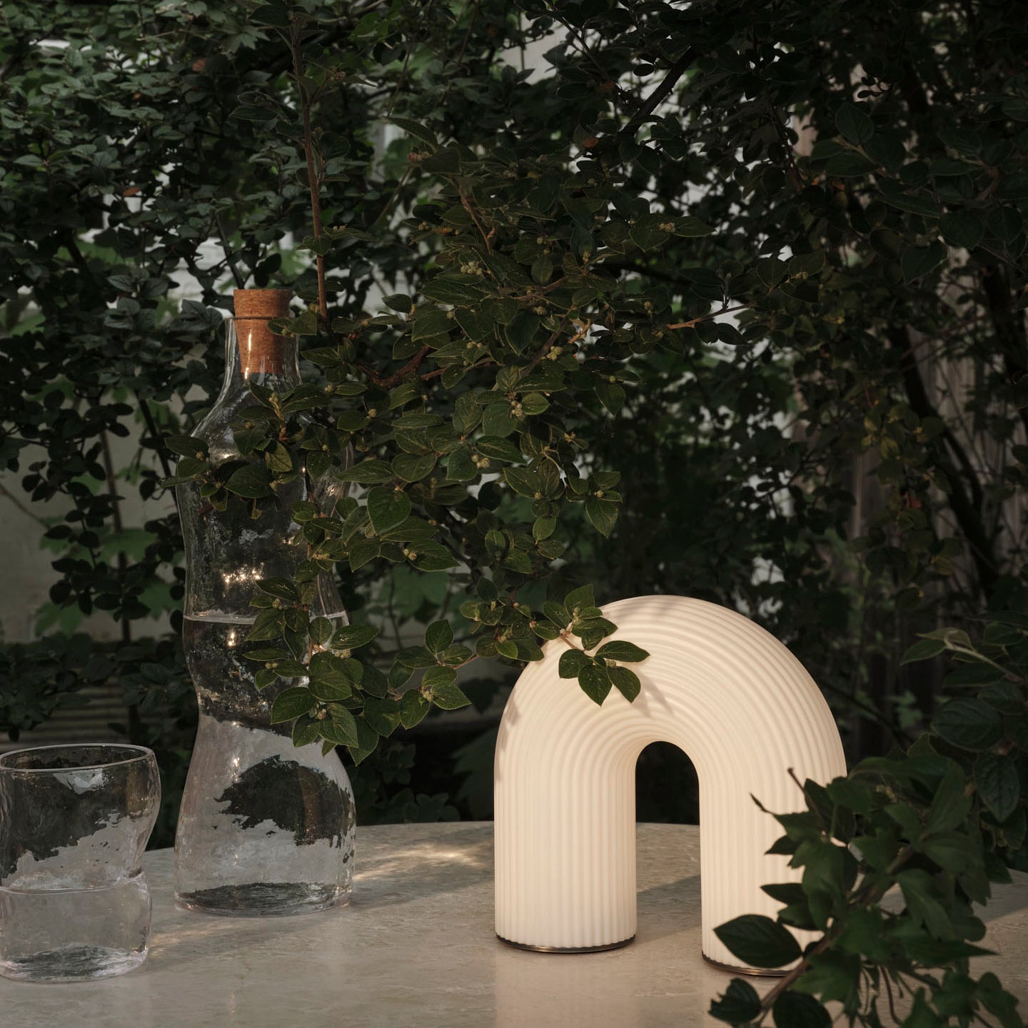 Ferm Living Vuelta Portable Lamp - White