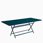 Fermob Caractere Outdoor Table 190cm Acapulco Blue