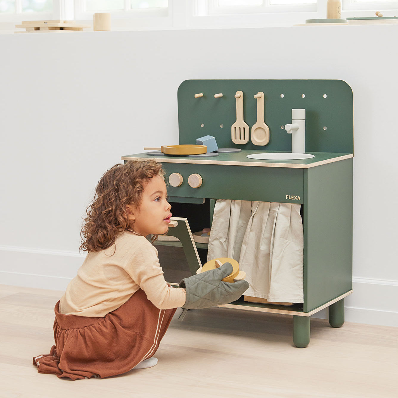 Flexa Kitchen Deep Green