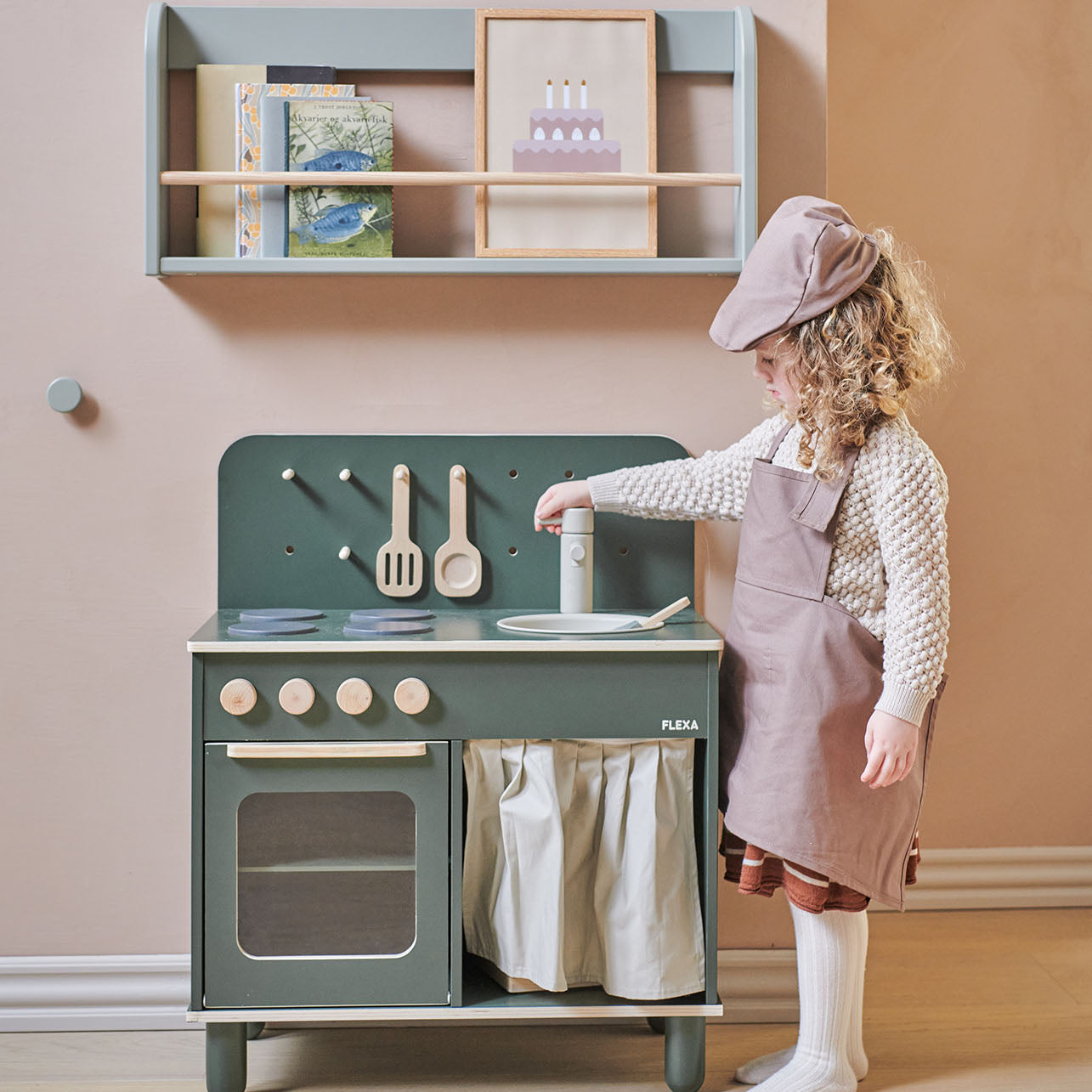 Flexa Kitchen Deep Green