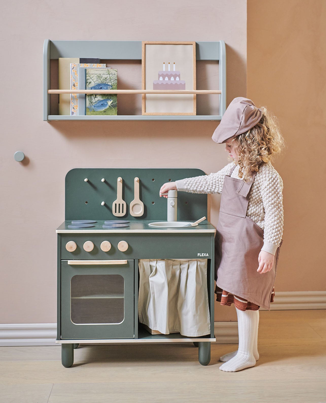 Flexa Kitchen Deep Green