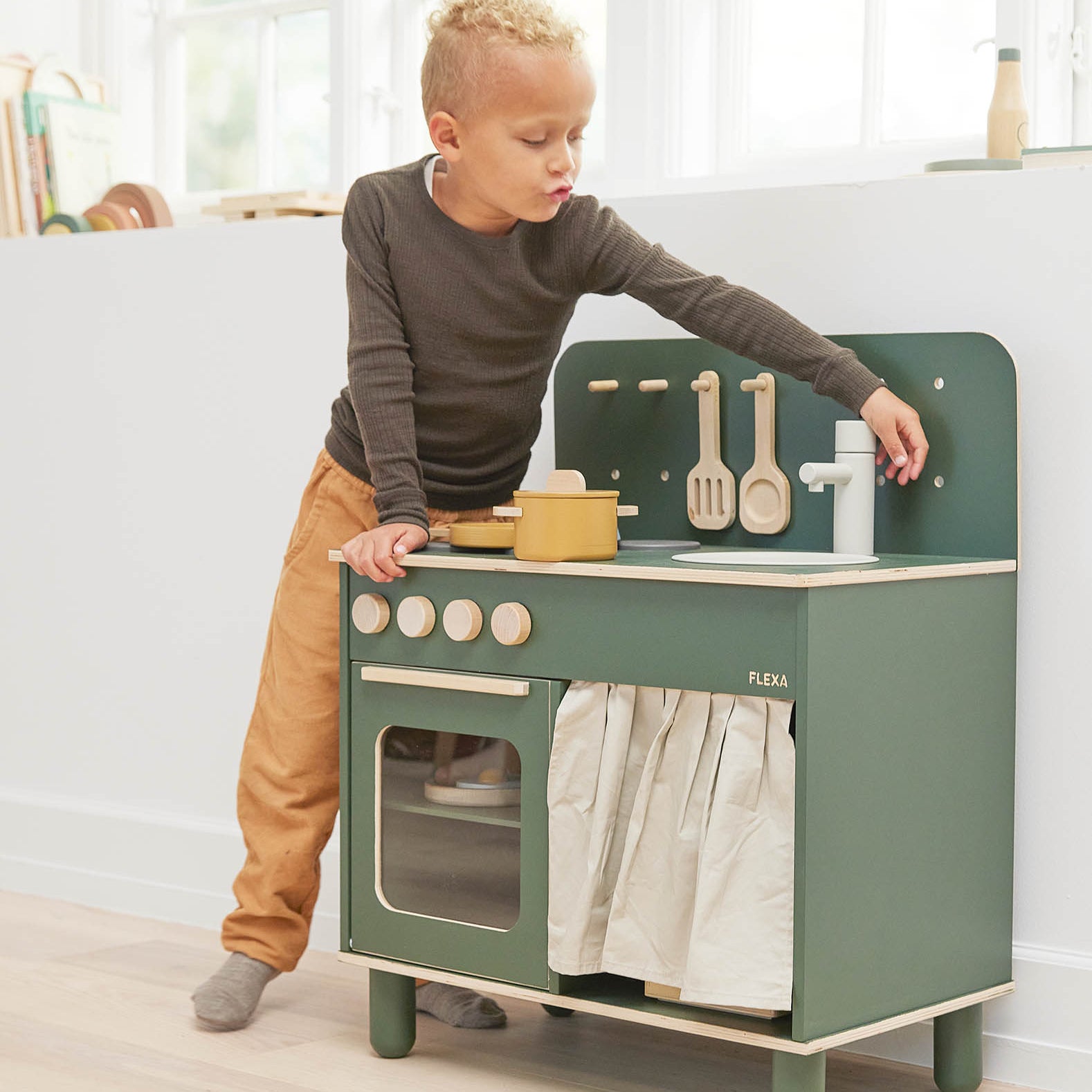 Flexa Kitchen Deep Green