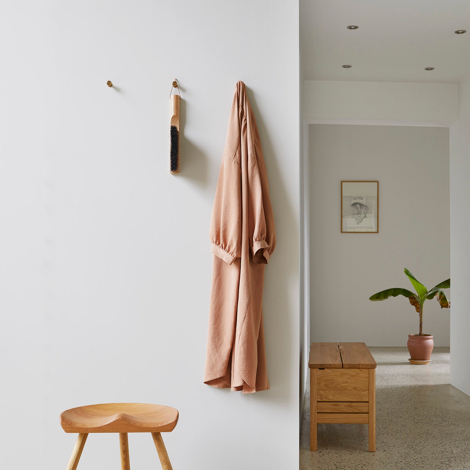 Form & Refine Angle Brass Hook