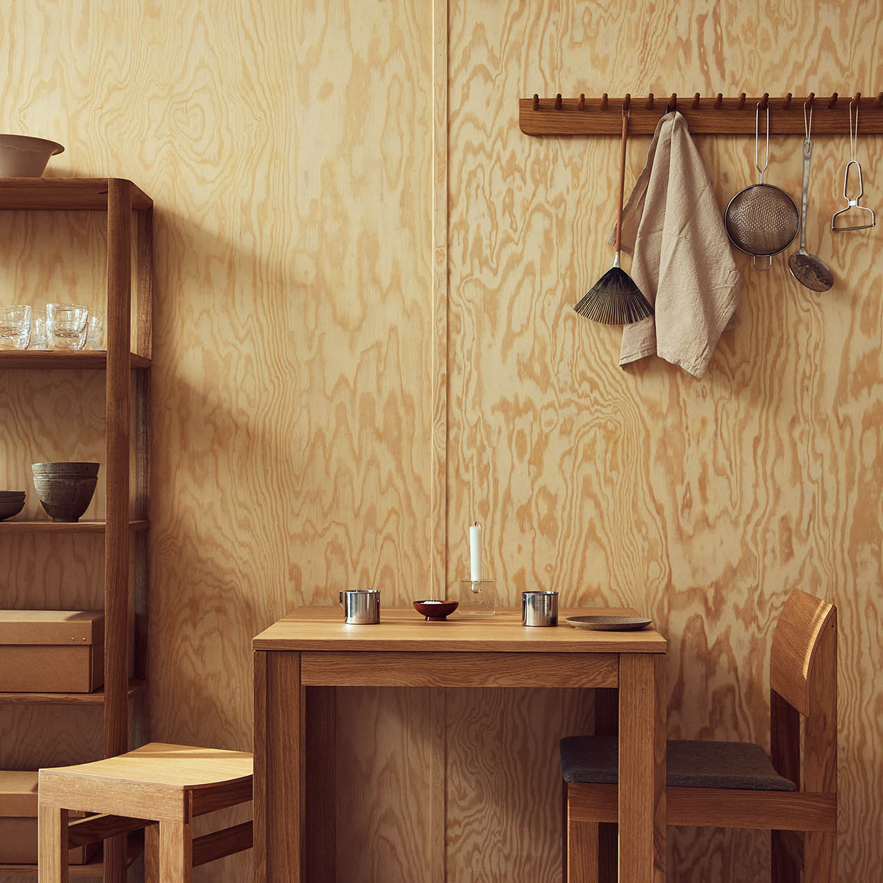 Form & Refine Element Table and Sonder Chair