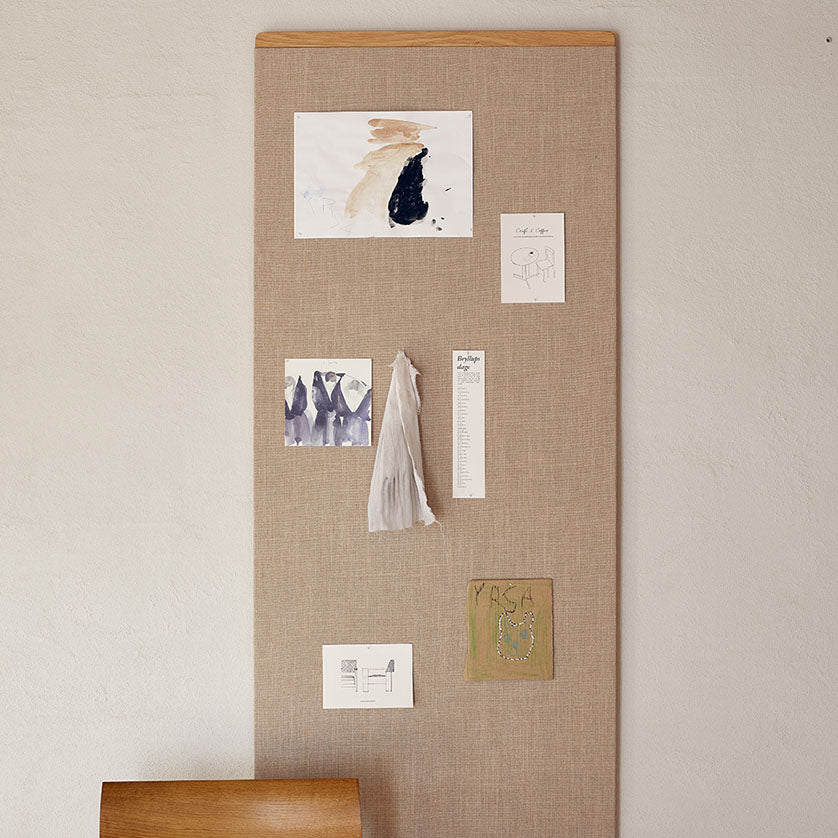 Form & Refine Rim Pinboard 60x145cm Oiled Oak