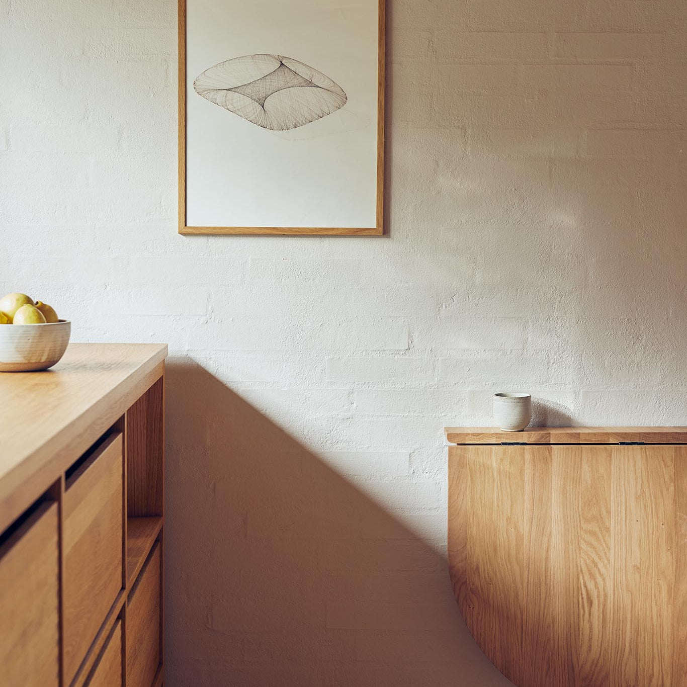 Form & Refine Trefoil Folding Wall Table