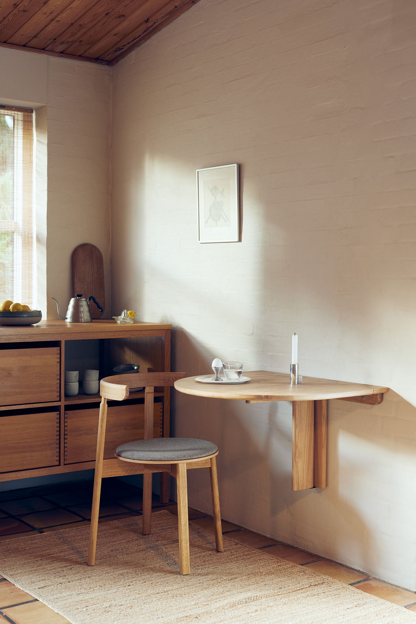 Form & Refine Trefoil Folding Wall Table