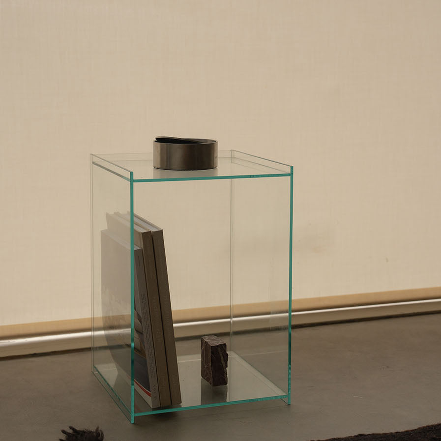 Frama Rivet Box Table - Glass