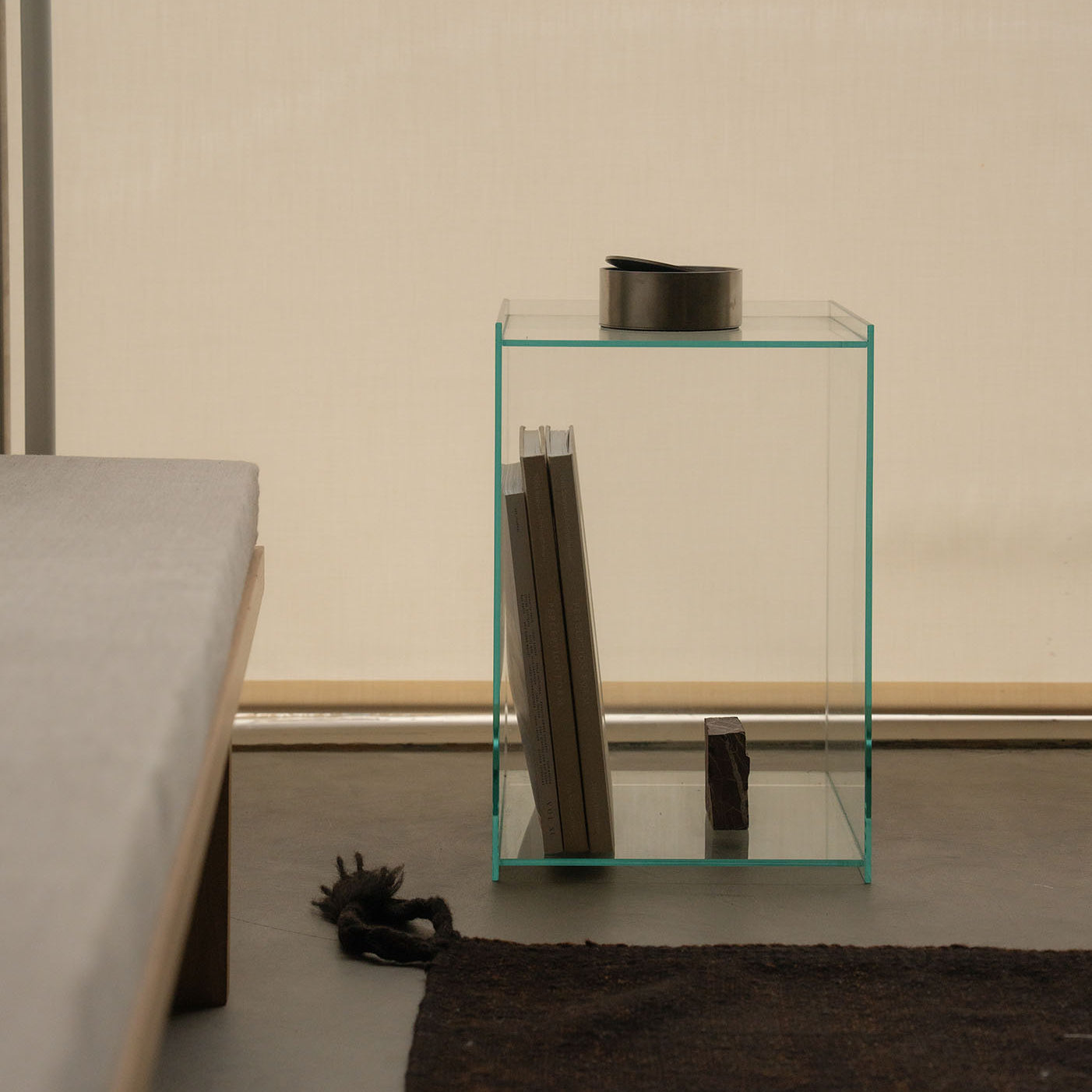 Frama Rivet Box Table - Glass