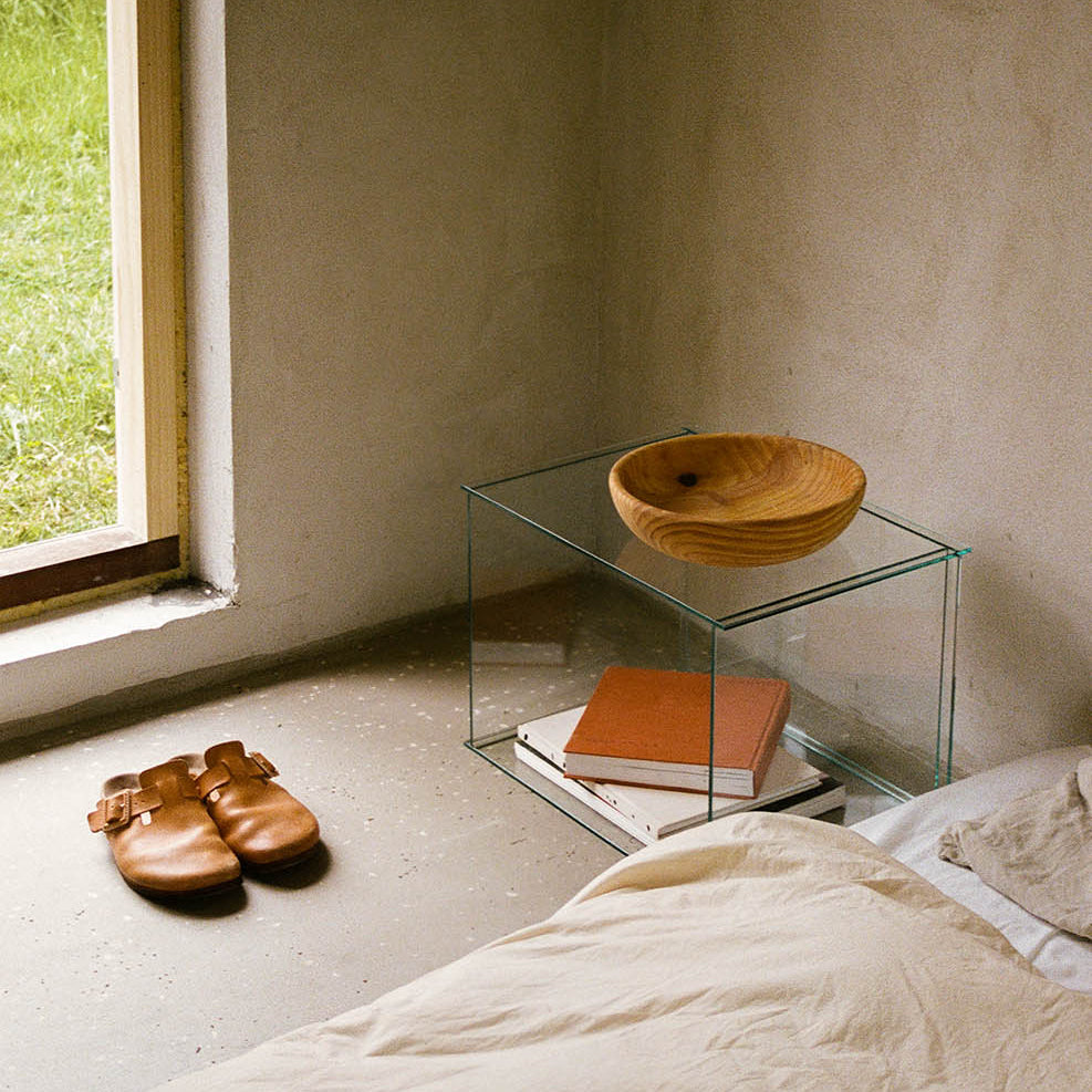 Frama Rivet Box Table - Glass