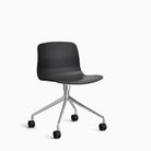 HAY About A Chair AAC 14 Black with Polished Aluminum