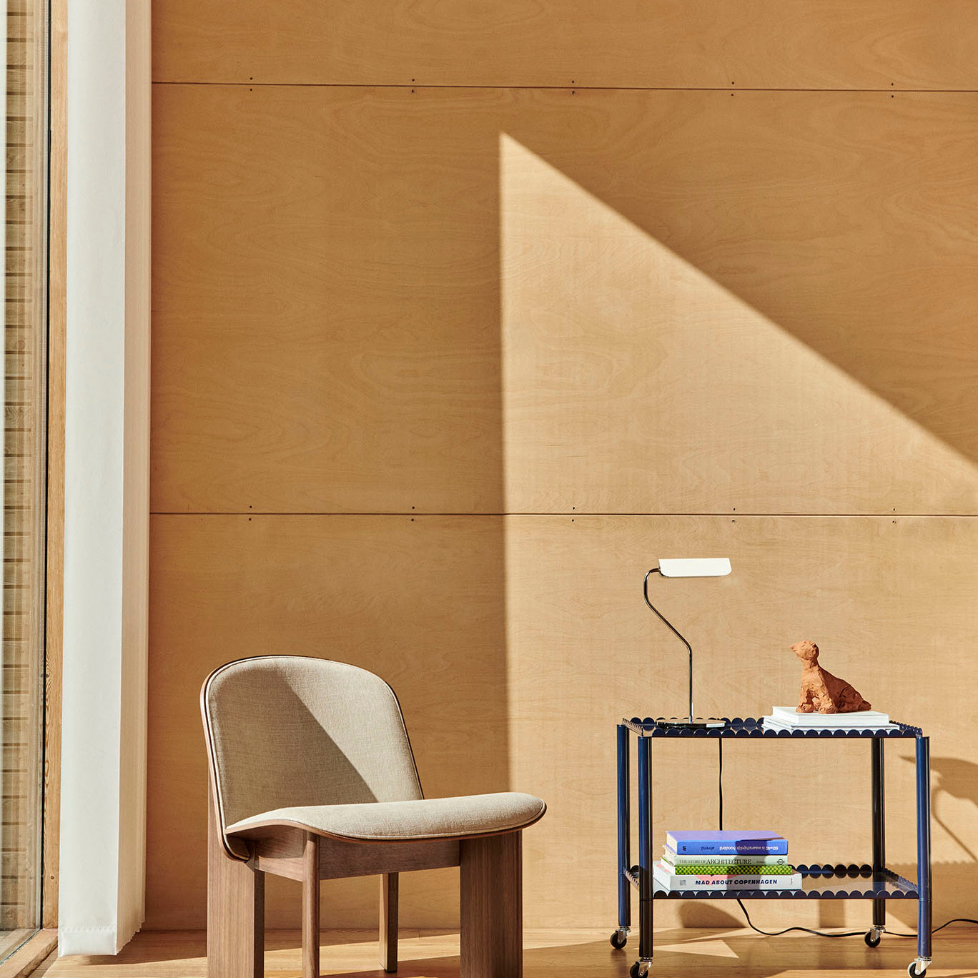 HAY Apex Table Lamp Oyster White