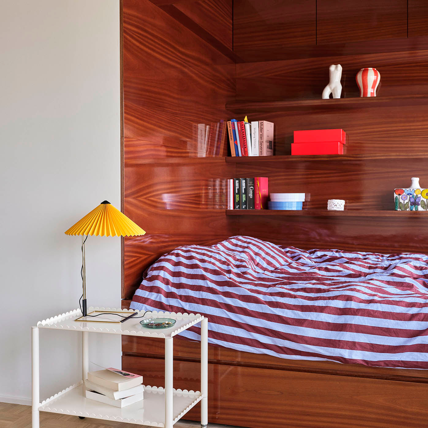 HAY Arcs Trolley Low Eggshell