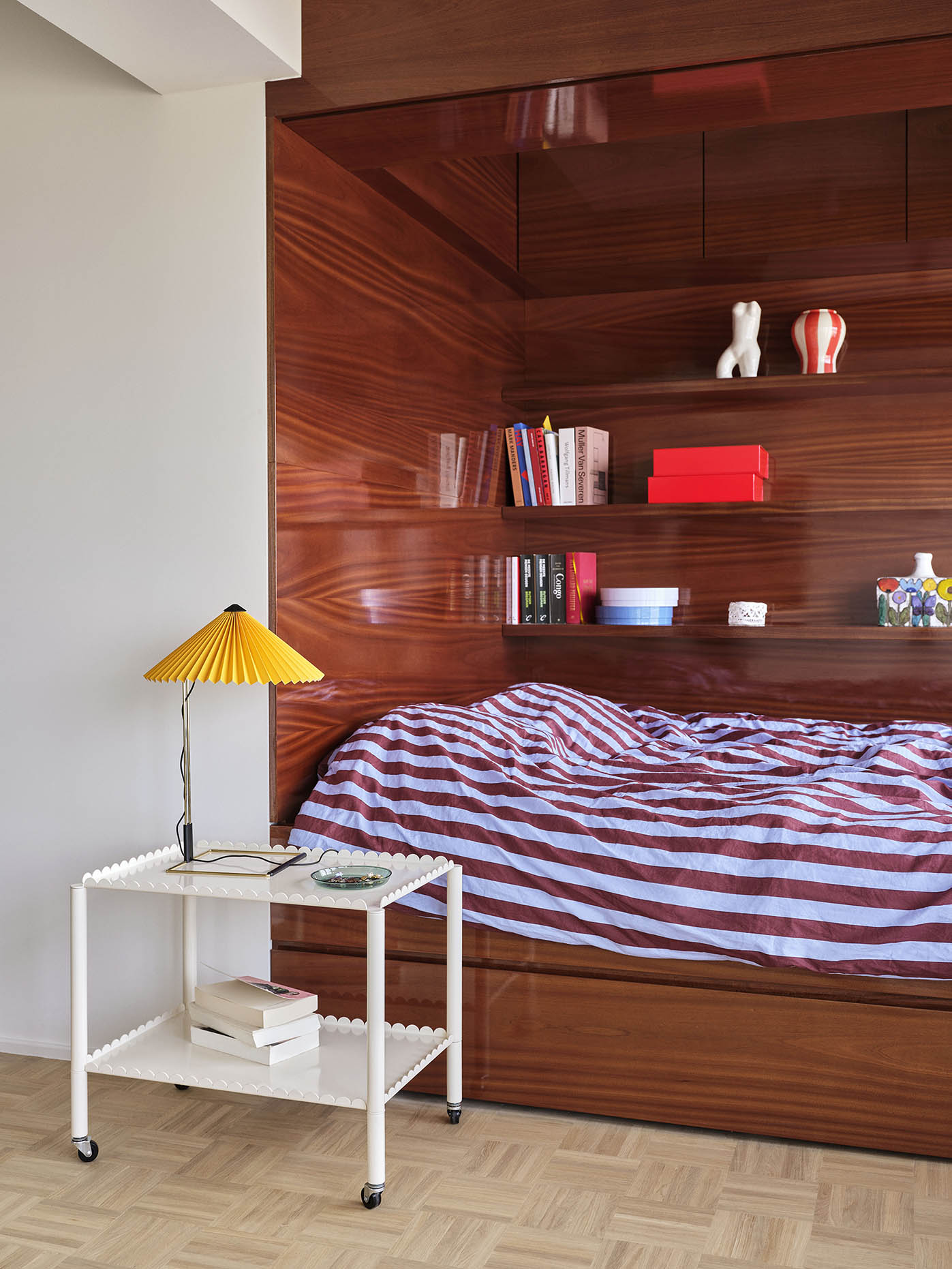 HAY Arcs Trolley Low Eggshell