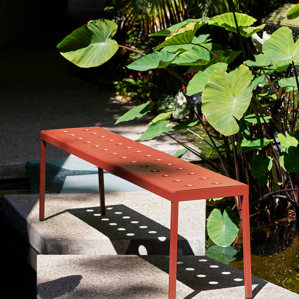 HAY Balcony Bench Large Iron Red