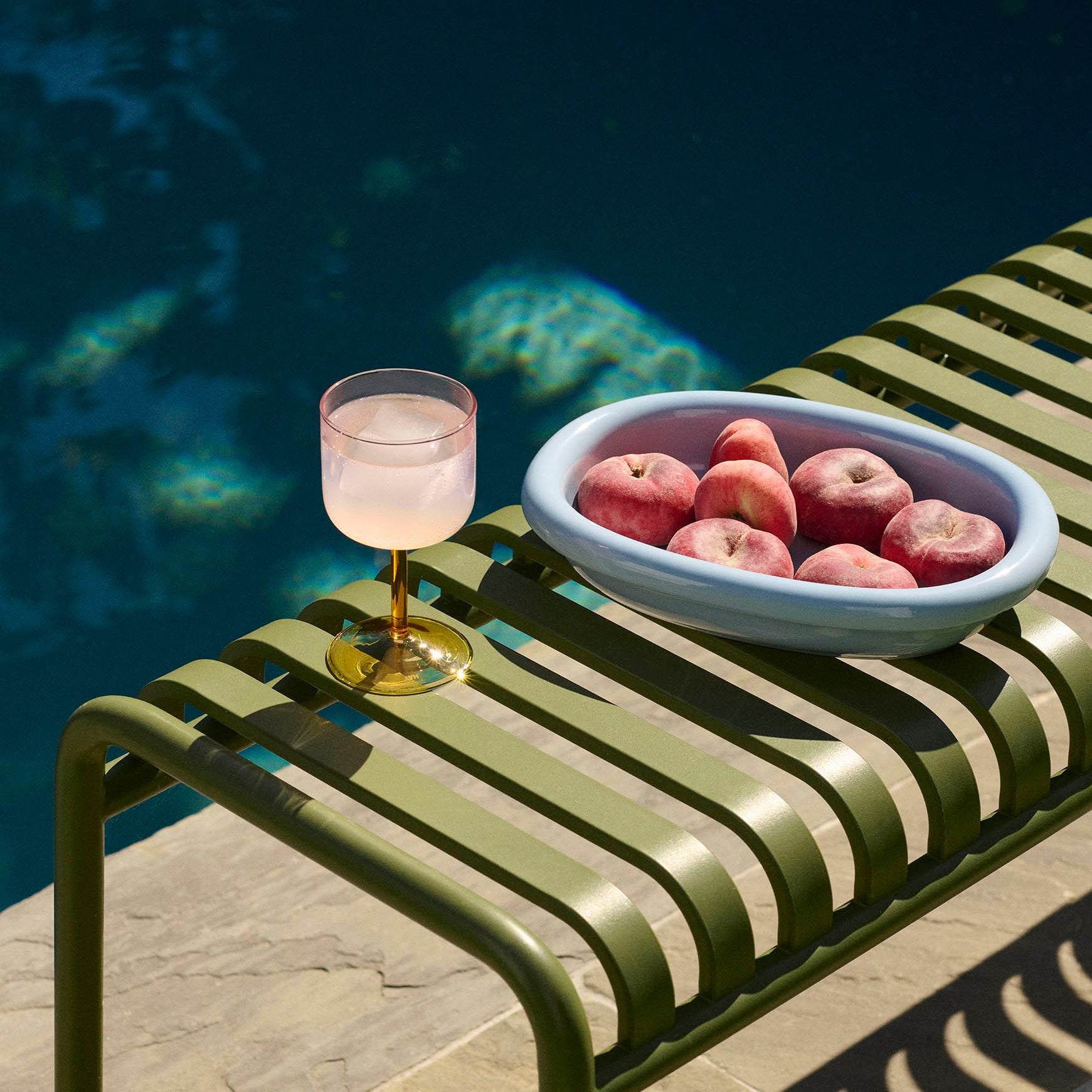 HAY Barro Oval Dish Small - Light Blue