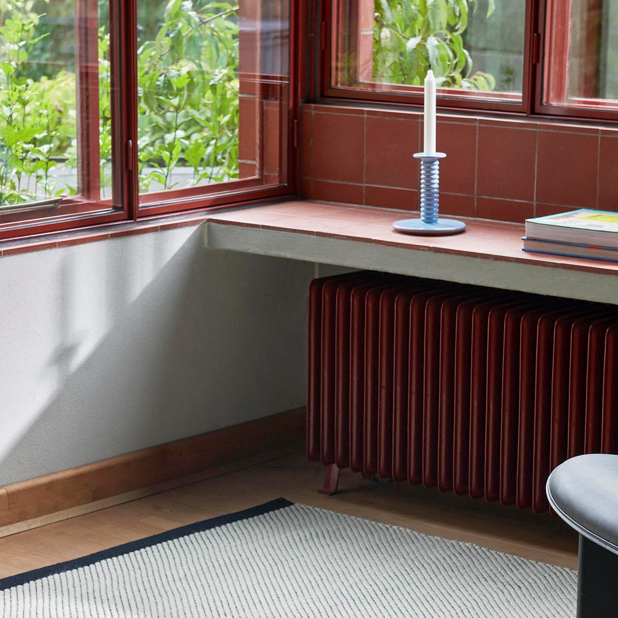 HAY Barro Candleholder - Light Blue