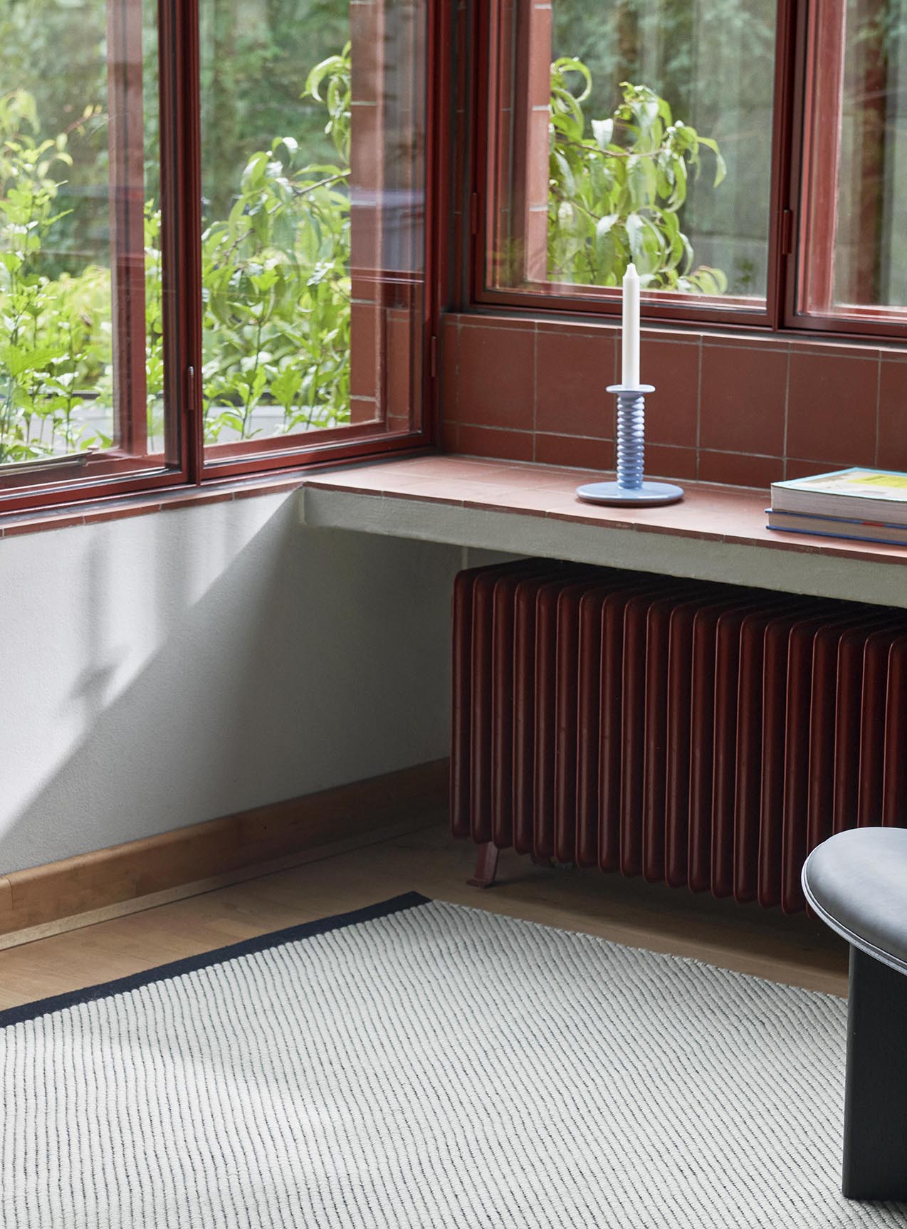 HAY Barro Candleholder - Light Blue