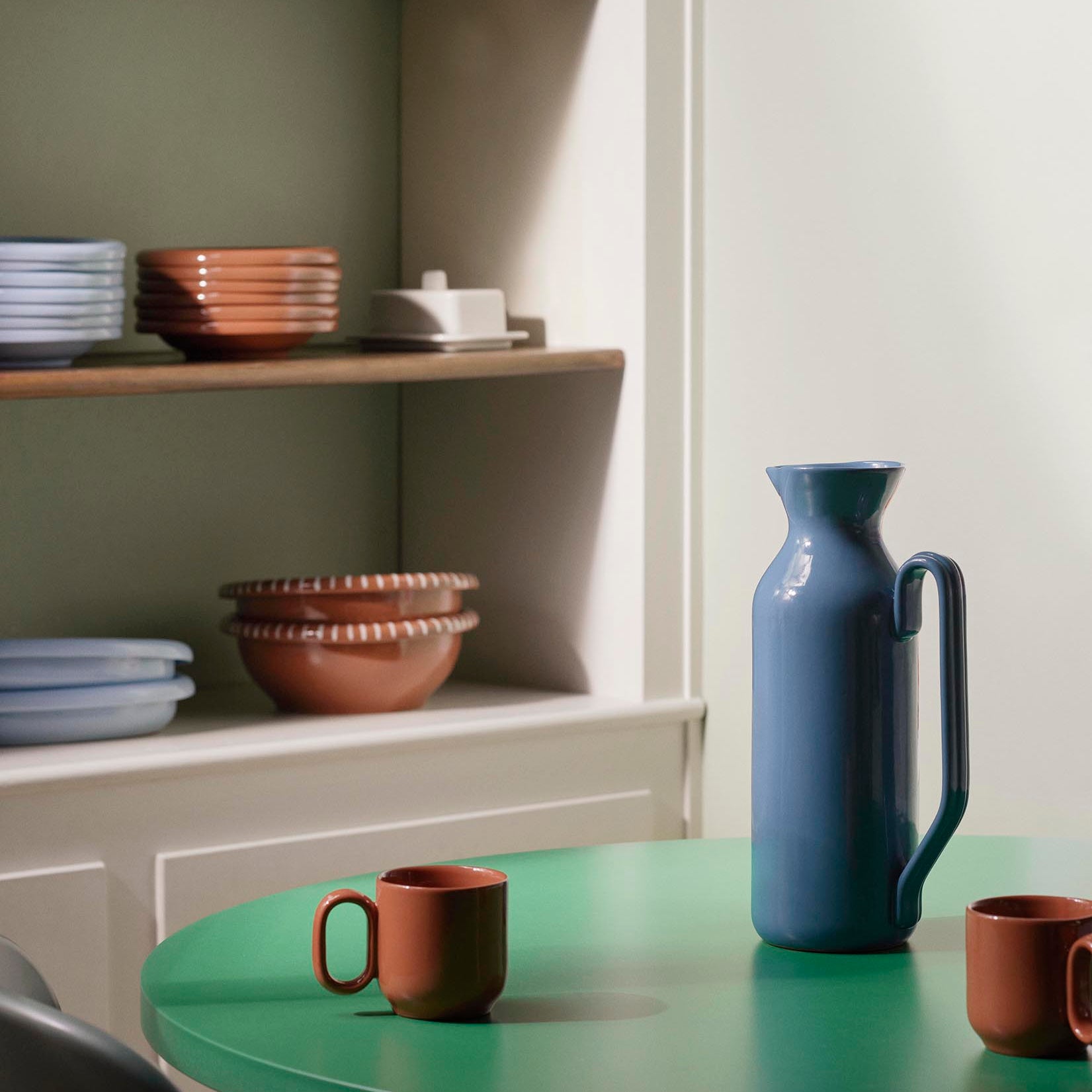 HAY Barro Jug Tall - Dark Blue