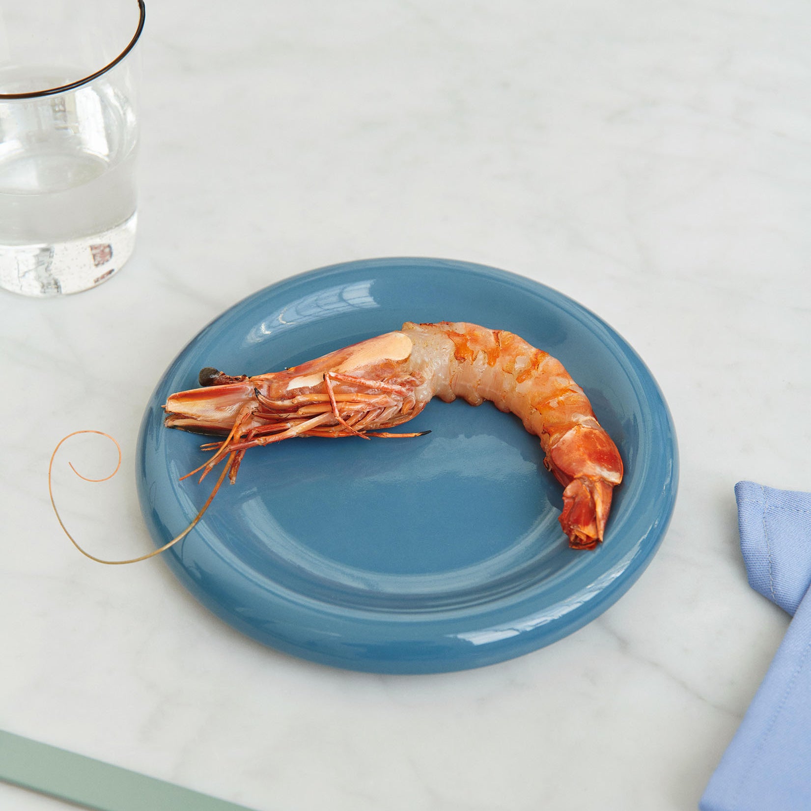 HAY Barro Plate 18cm Dark Blue