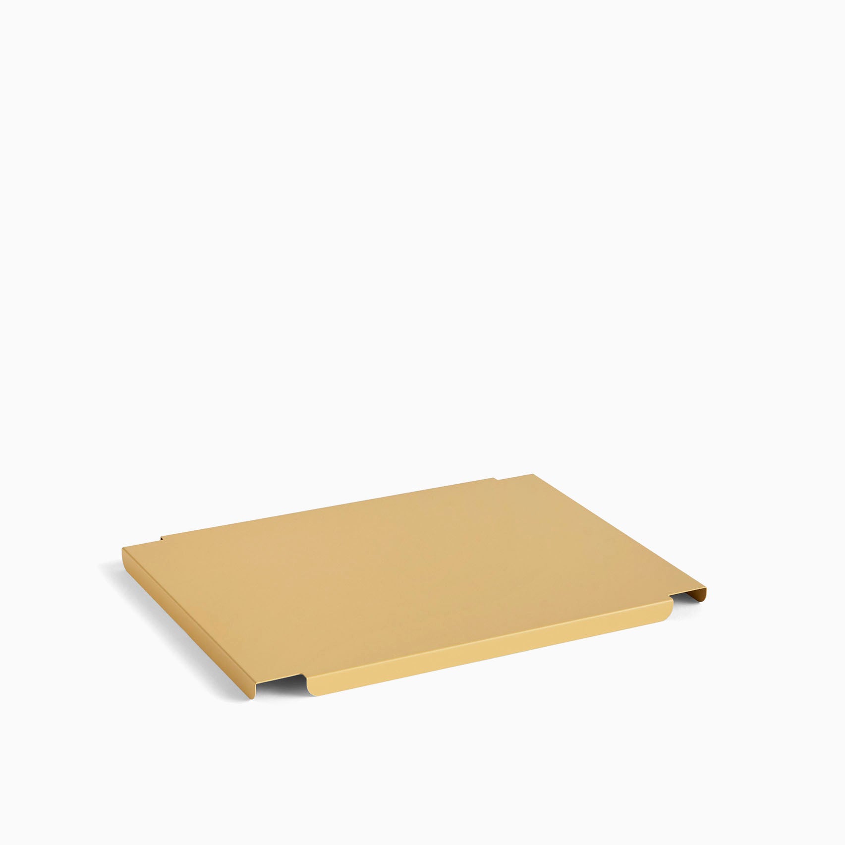 HAY Colour Crate Lid Medium Golden Yellow