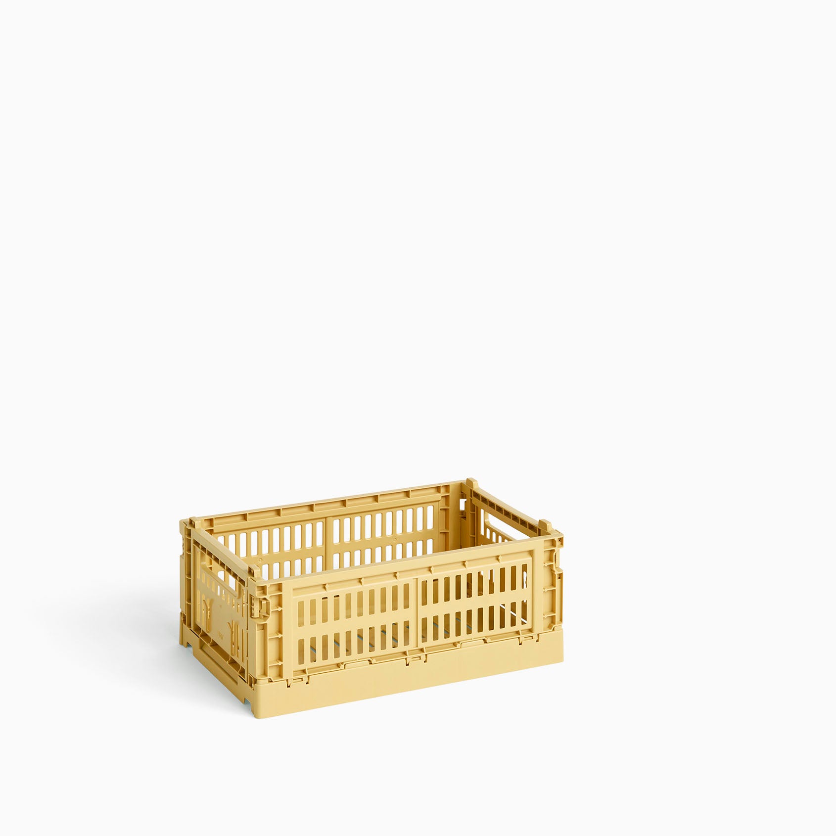 HAY Colour Crate Small V2 Golden Yellow