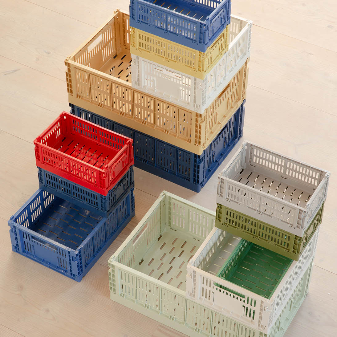 HAY Colour Crate V2 Large Mint