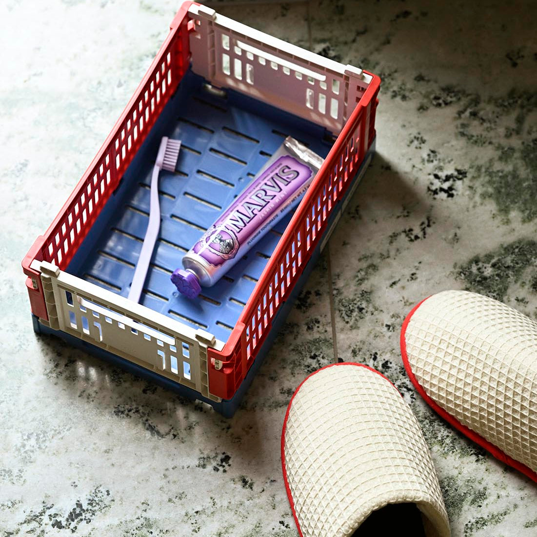 HAY Colour Crate Small Mix Red