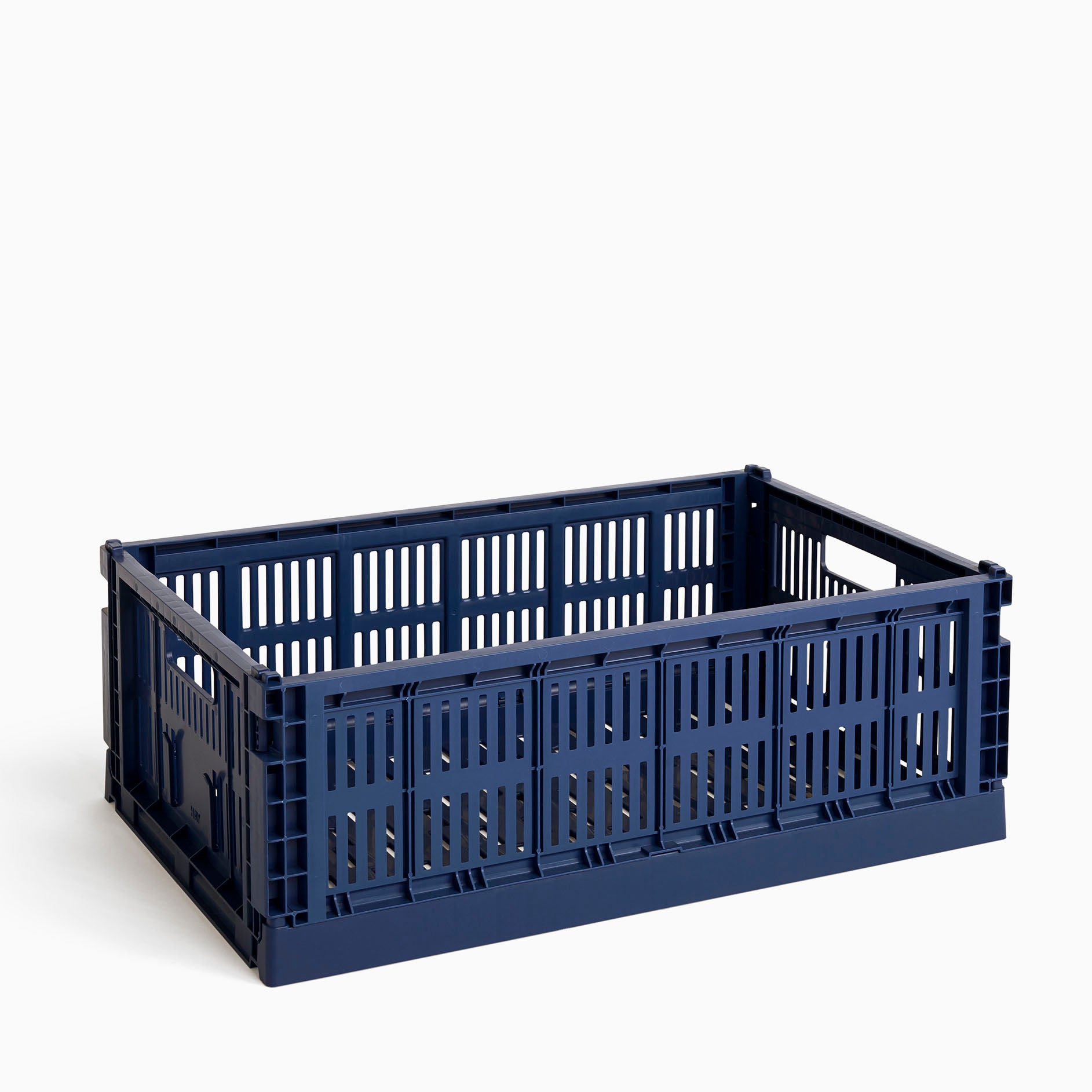 HAY Colour Crate Large V2 Dark Blue
