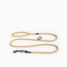 HAY Dog Leash Braided White Ochre