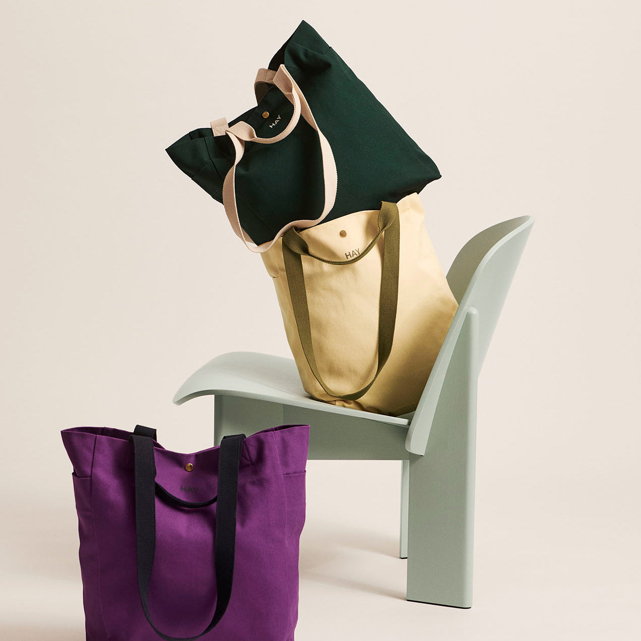 HAY Everyday Tote Bag - Soft Yellow