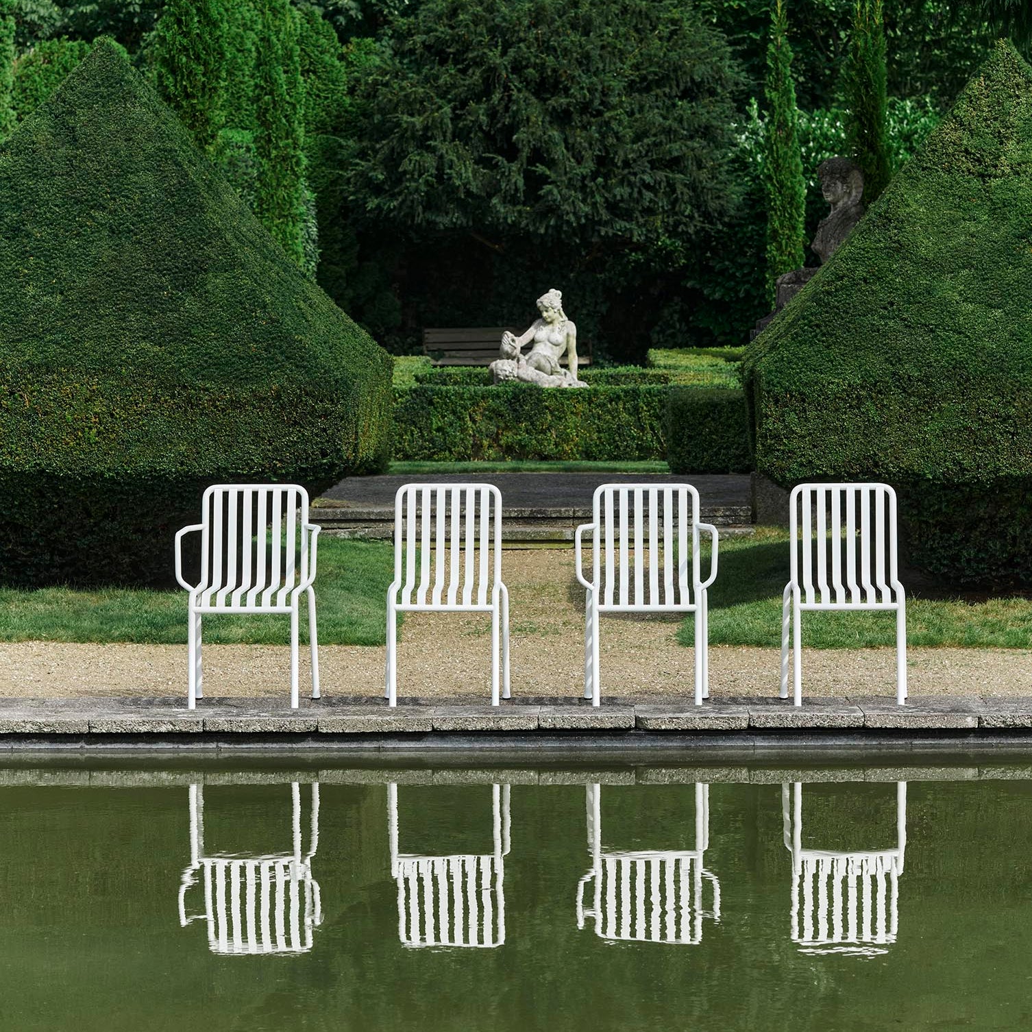 HAY Palissade Chair Cream White