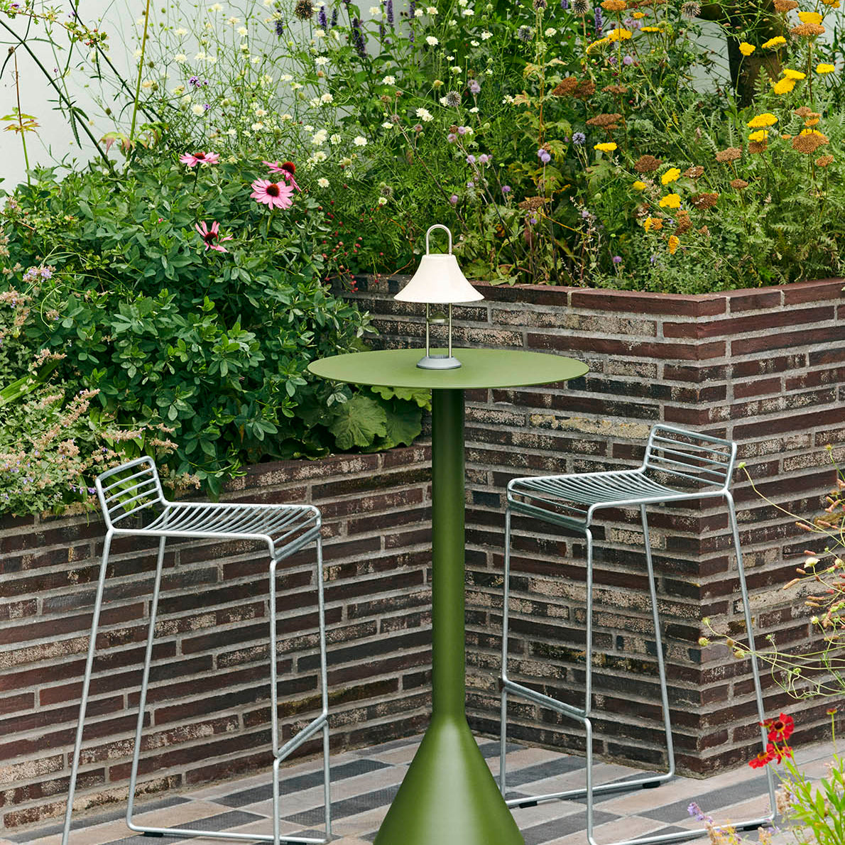 HAY Palissade Cone Table High